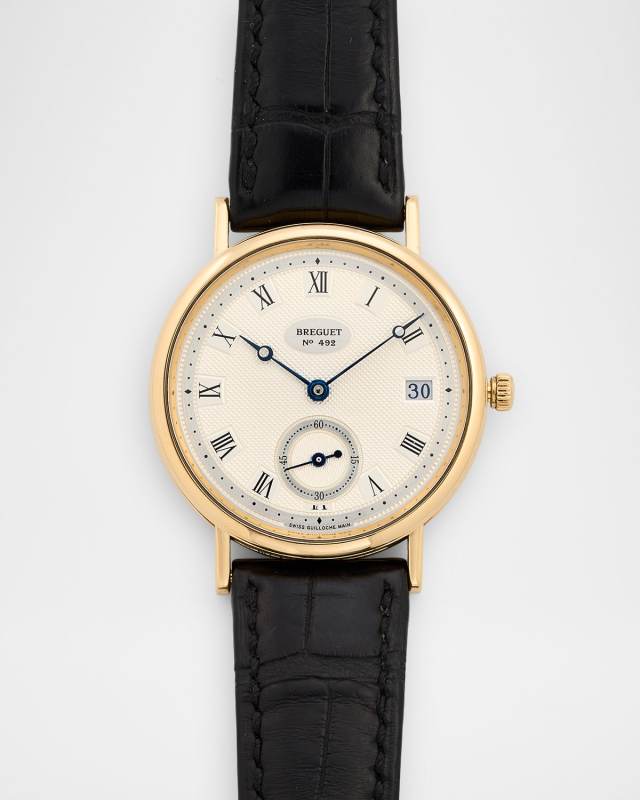 Breguet 18K Yellow Gold Classique 34mm Vintage 1990s Watch